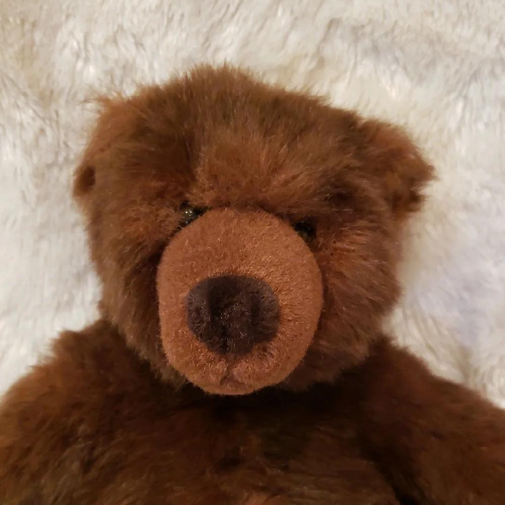 Russ Berrie Brown Plush Teddy Bear Stuffed Animal